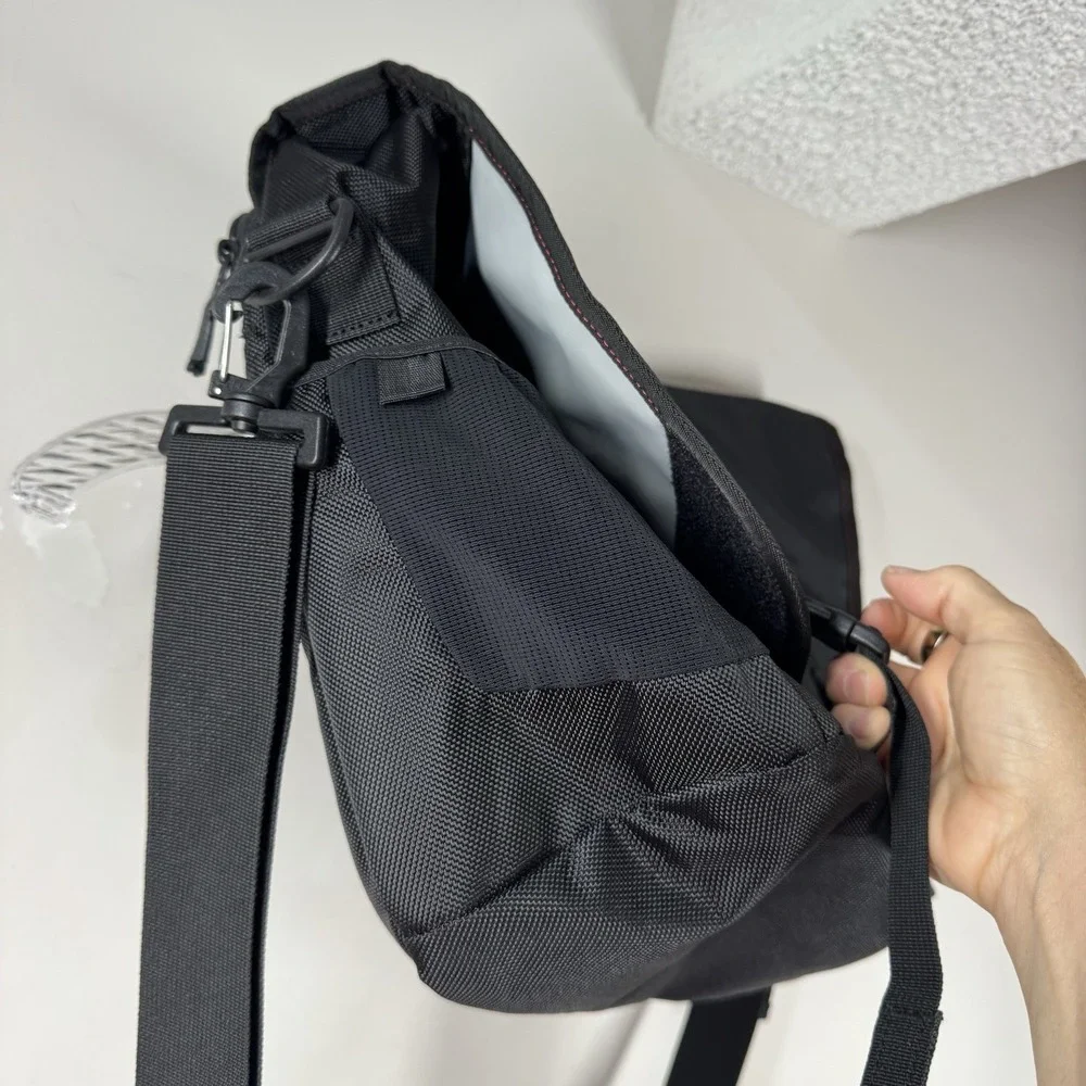 Timbuk2 Dell Classic Prompt Messenger Crossbody Commuter Bag Black